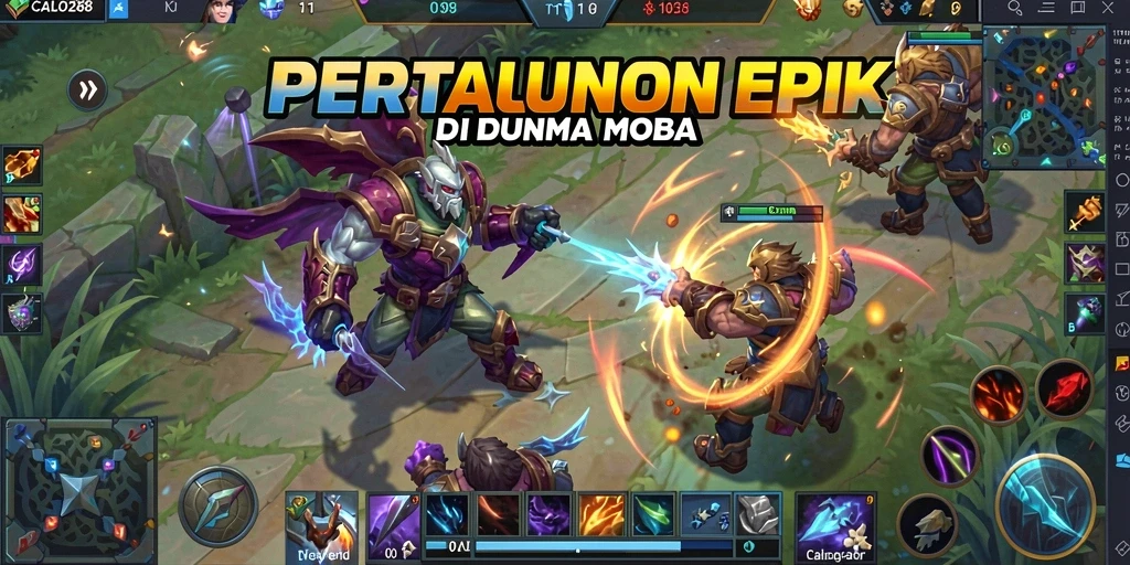 Gameplay seru CALO288 dalam pertarungan tim.