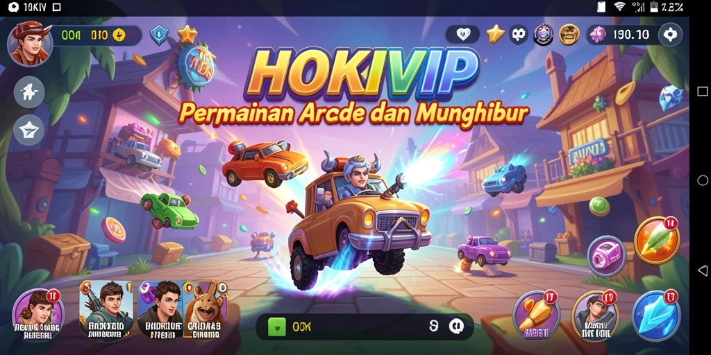 Tampilan menarik dari gameplay HOKIVIP yang penuh tantangan.