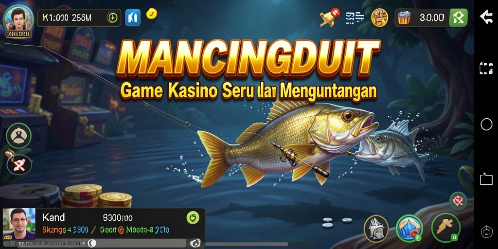 Screenshot gameplay MANCINGDUIT menunjukkan keseruan permainan Kasino.