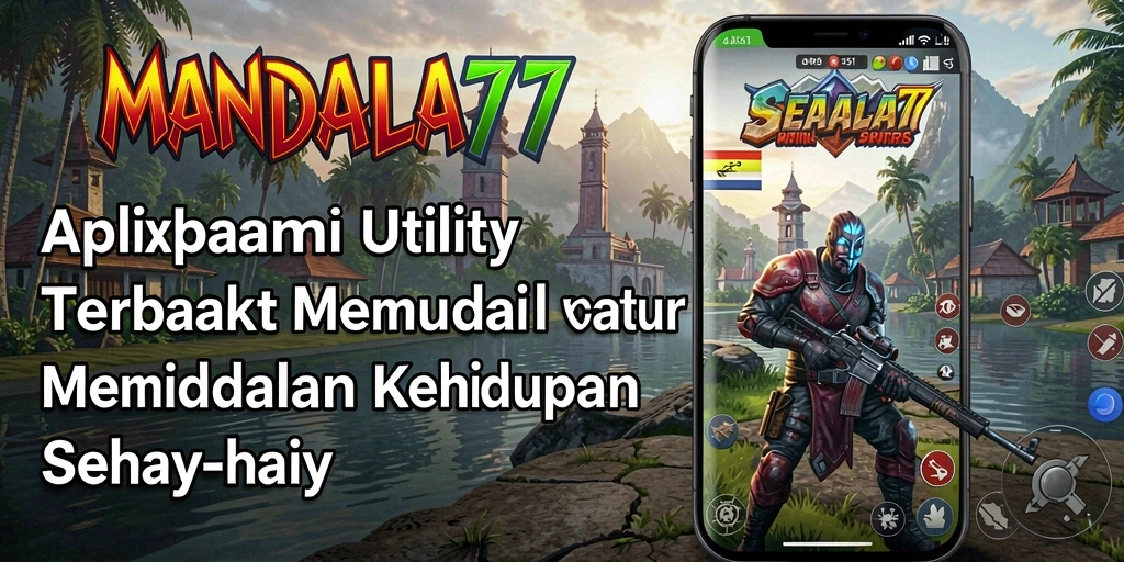 Tampilan utama MANDALA77 yang intuitif dan mudah digunakan.