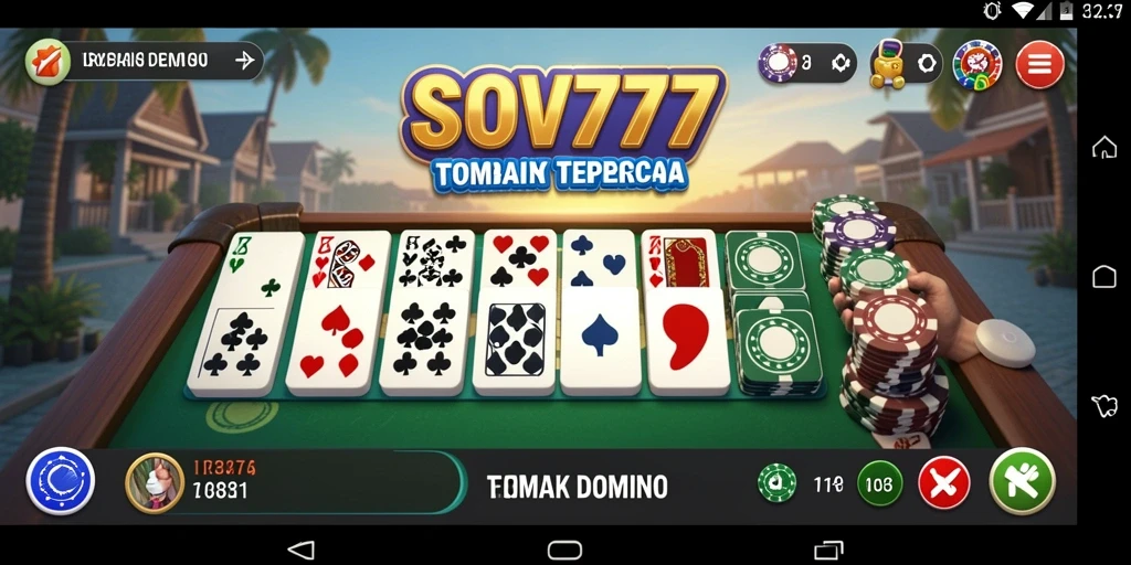 Screenshot menunjukkan gameplay seru SOV777 dengan pemain berlomba-lomba untuk menang.