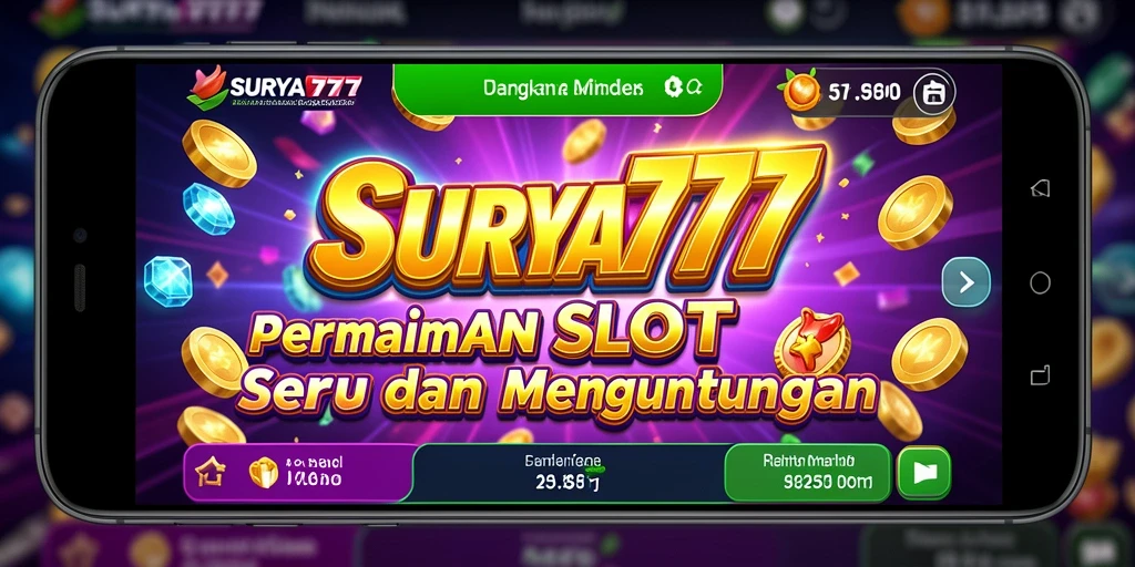 Gameplay Slot SURYA777 yang seru dan menegangkan.
